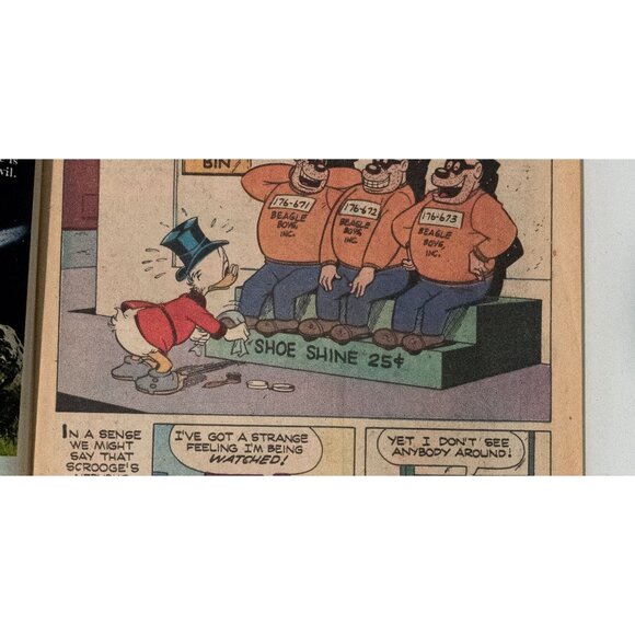 Walt Disney Uncle Scrooge Comic Book The Strange Case Of The Watched Duck Whitma - Picture 8 of 13